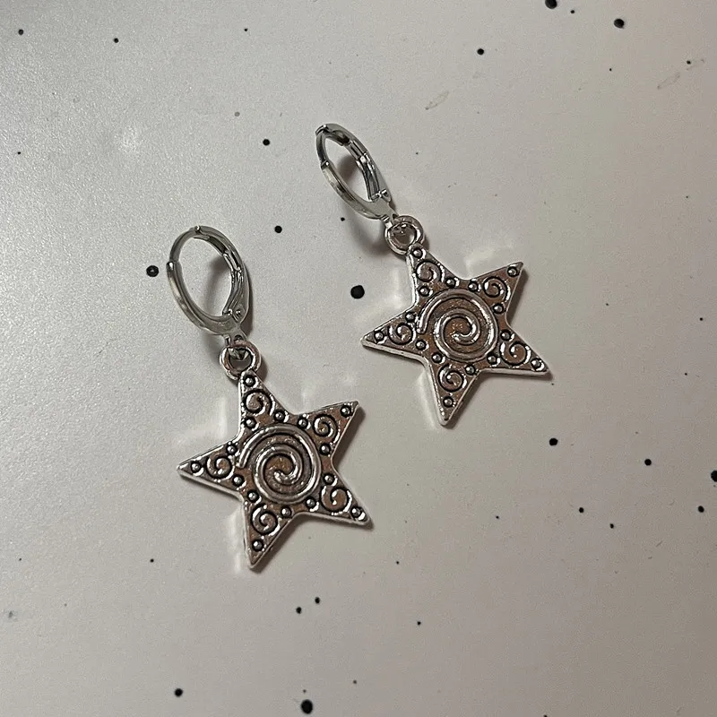 Women'S Accessories In The 90S - خمر القوطي فضي اللون دوامة دوامة