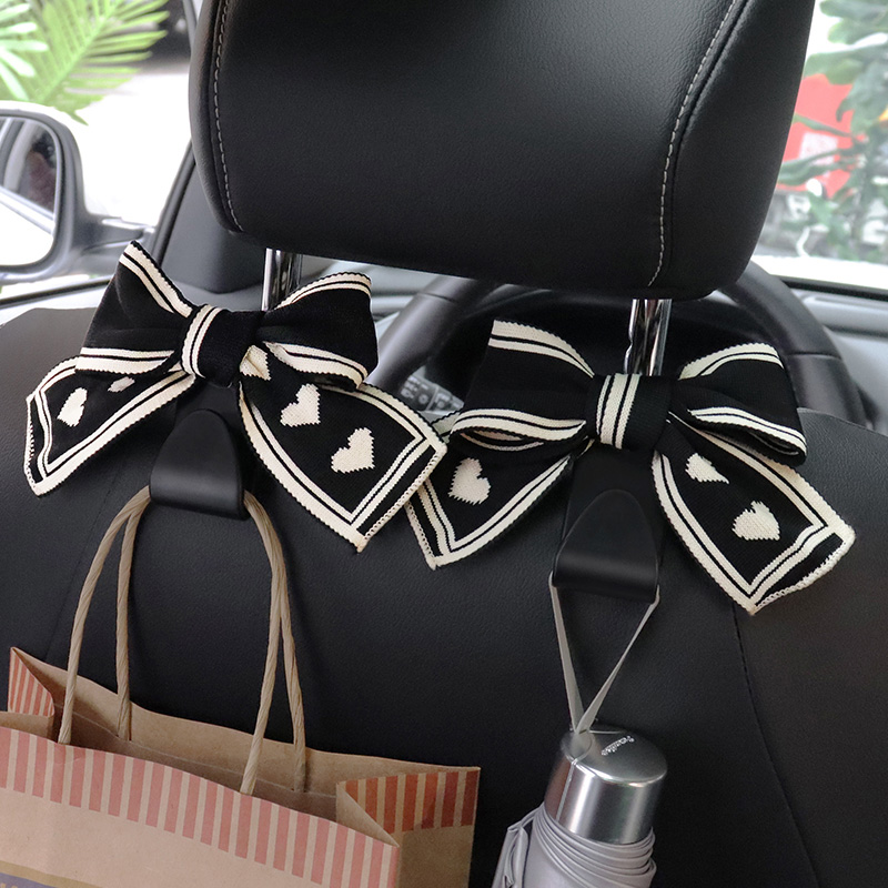 Women Accessories List - خطافات سيارة Bowknot عالمية ، ظهر