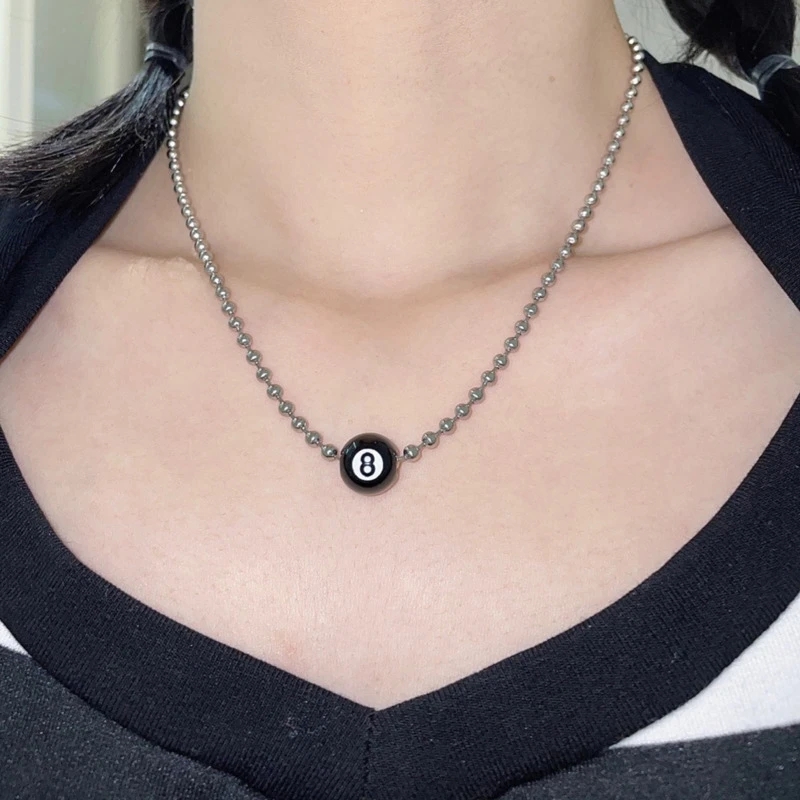 Kpop موضة خمر الأسود 8 البليار - مراجعة Women'S Accessories In The 90S وسعره
