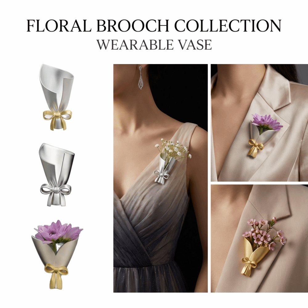 إكسسوارات أزياء: مشابك باقة زه - مراجعة Women Accessories Bouquet وسعره