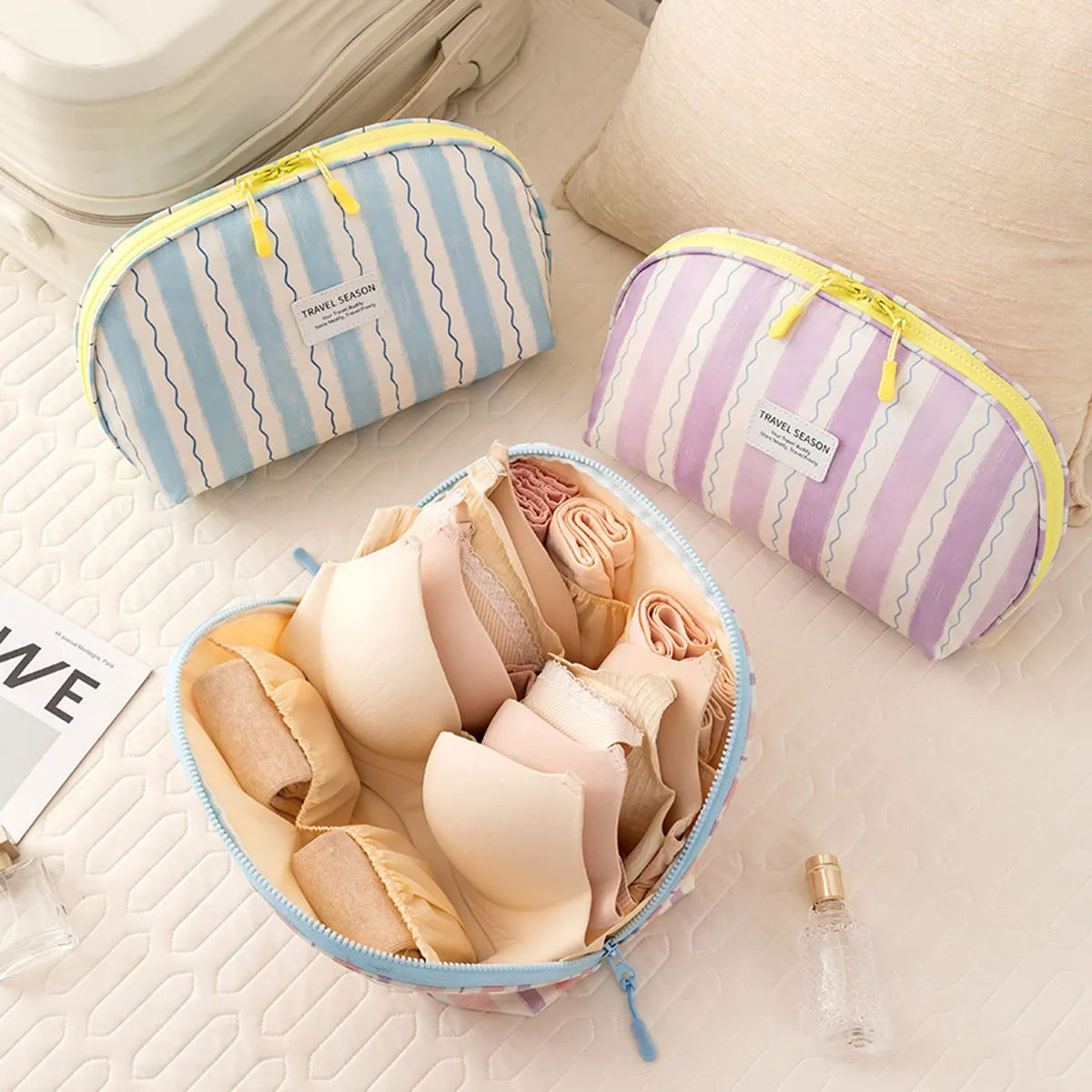 حقيبة تخزين الملابس الداخلية ا - مراجعة Women Accessories List وسعره