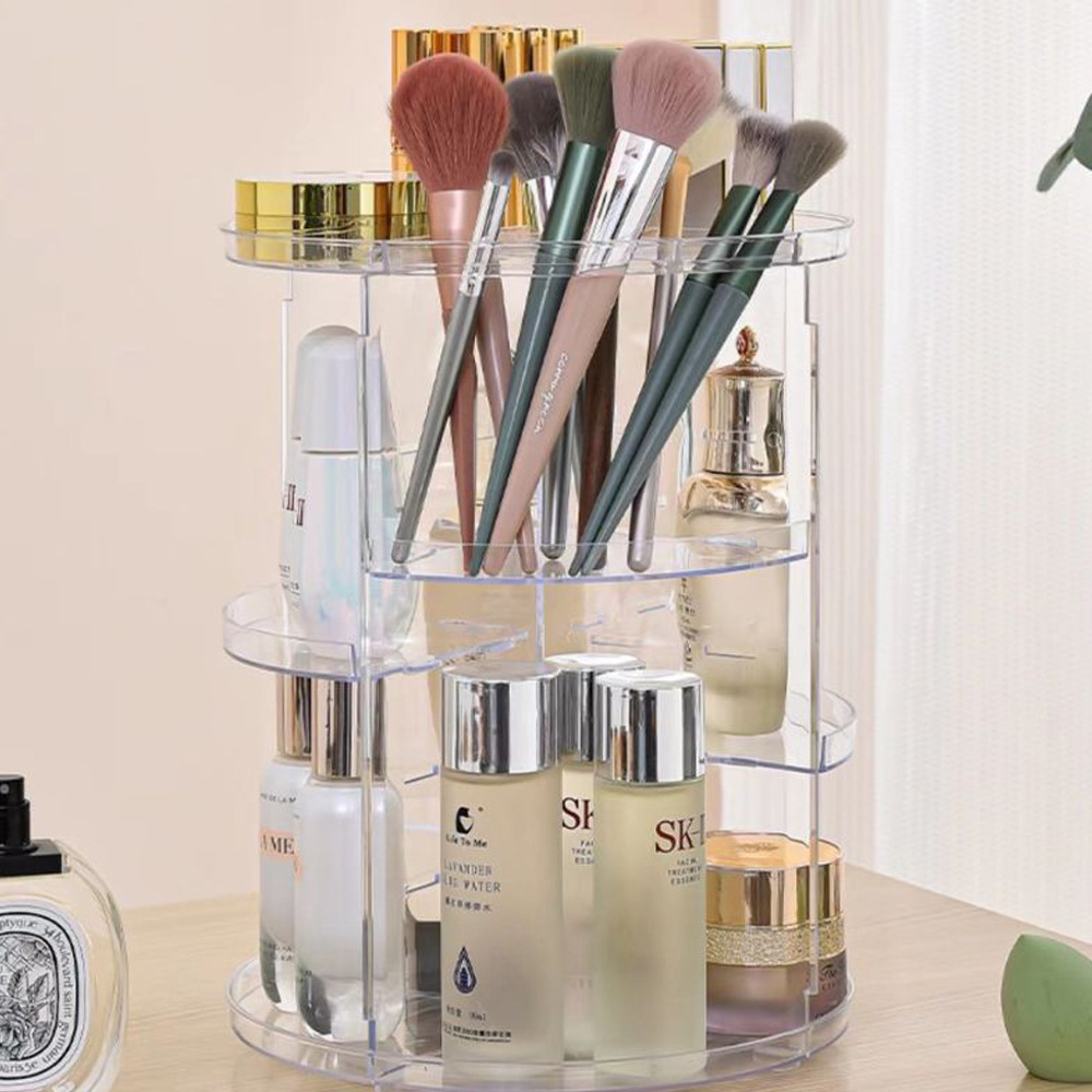 رف تخزين مستحضرات التجميل دوار - مراجعة Women Accessories List وسعره