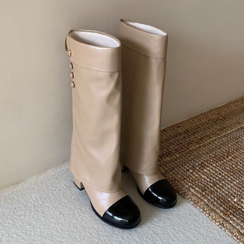 أحذية طويلة أنيقة باللونين الأ - مراجعة Women'S Ankle Accessories وسعره