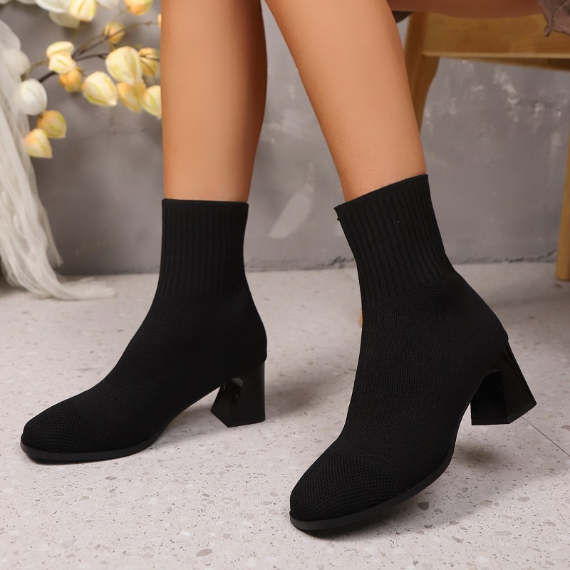 المرأة حذاء من الجلد كعب محبوك - مراجعة Women'S Ankle Accessories وسعره