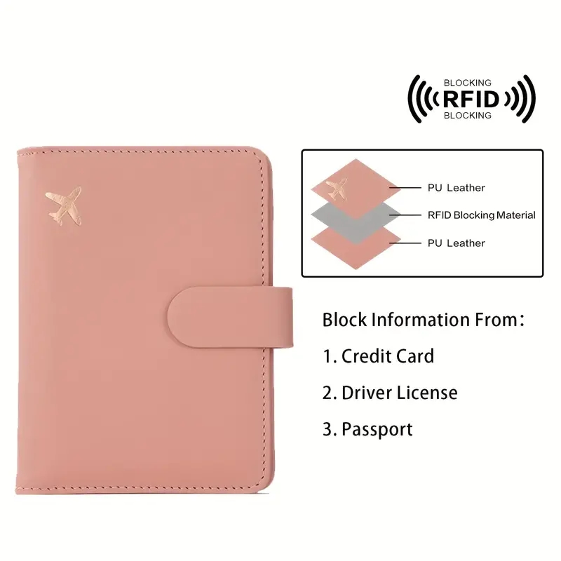 حافظة جواز سفر جلدية مقاومة لل - مراجعة Women Accessories List وسعره