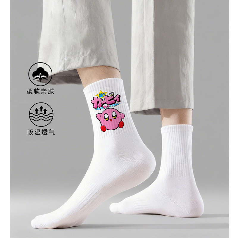 جوارب كيربي الكرتونية للنساء،  - مراجعة Women'S Ankle Accessories وسعره