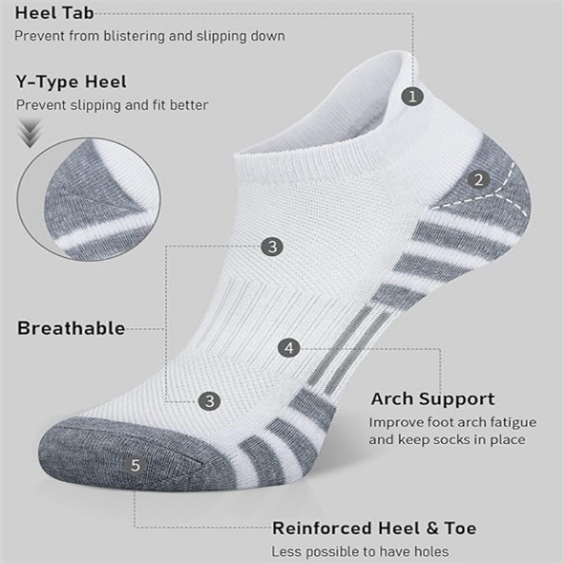 6/24 أزواج من الجوارب الرياضية - مراجعة Women'S Ankle Accessories وسعره