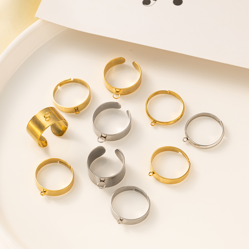 5 قطعة/الوحدة الفولاذ المقاوم  - مراجعة Women'S Accessories Rings وسعره