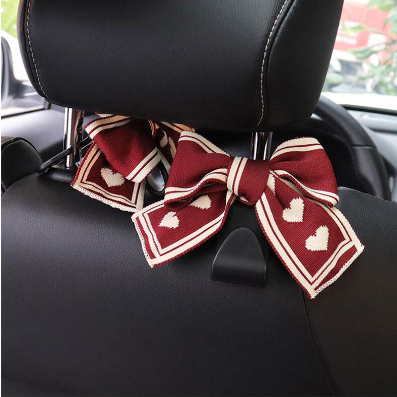 خطافات سيارة Bowknot عالمية ،  - مراجعة Women Accessories List وسعره